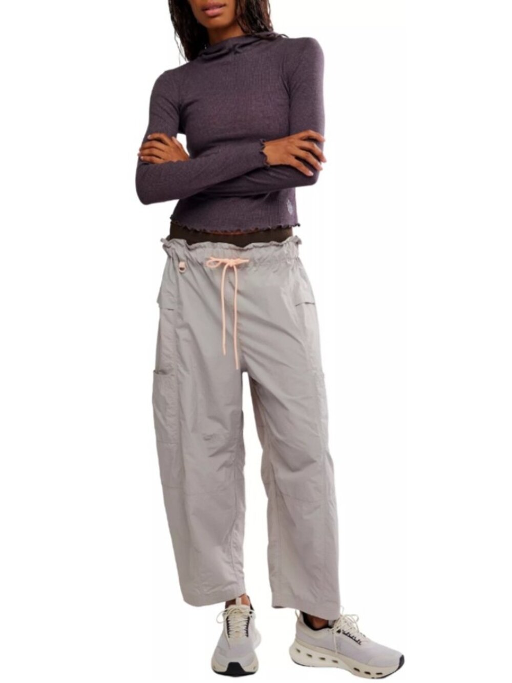 Free People Movement Women's Breathe Easy Layer in Chocolate size M NWT $40